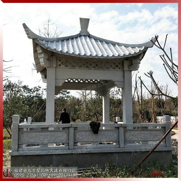 1616141416621001.jpg 四角石雕涼亭圖片